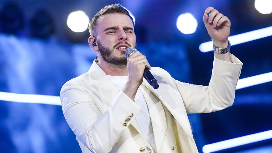 Krystian Ochman reprezentował Polskę na Eurowizji w 2022 r.