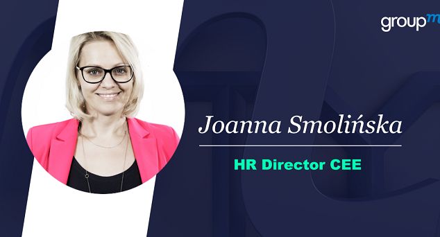 Joanna Smolińska odpowiada za HR GroupM w Europie Środkowej i Wschodniej