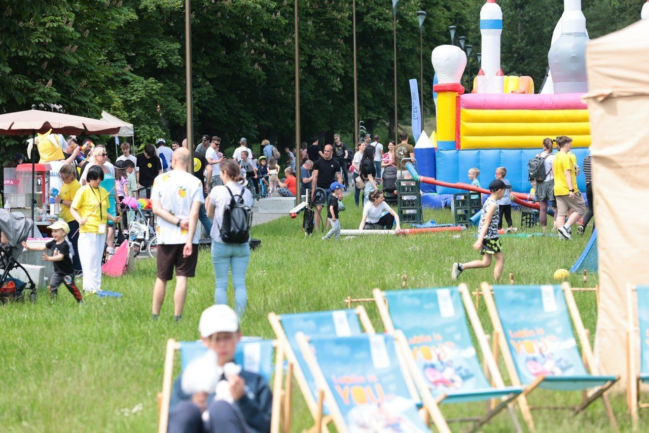 Piknik Rodzinny w Parku Ludowym w Lublinie