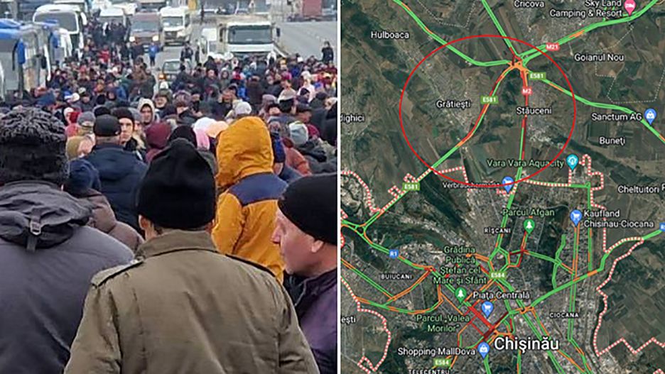 Prorosyjskie protesty w stolicy Mołdawii