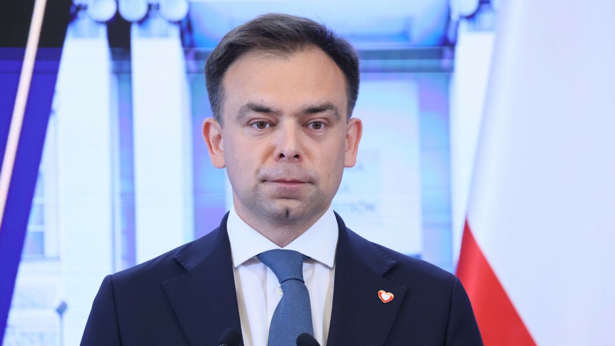 Minister finansów Andrzej Domański