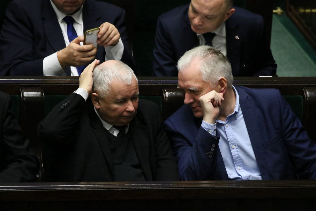 Wybory 2020. Reakcje na wspólne oświadczenie Jarosława Kaczyńskiego i Jarosława Gowina
