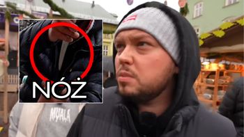 Ekipa Książula skonfrontowana z uzbrojonym mężczyzną: "Ściągaj maskę". Sprawa trafiła na policję
