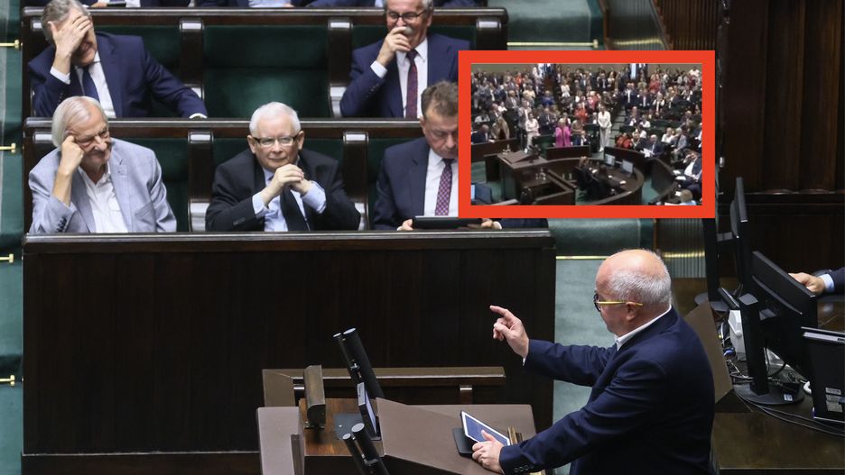 Apel Tomasza Zimocha, posła Trzeciej Drogi, sprawił, że na Wiejskiej parlamentarzyści zaśpiewali jednym głosem