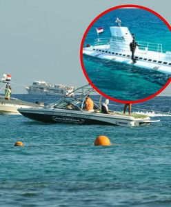 Zatonęła łódź podwodna z turystami w Egipcie