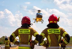 Wypadek trzech ciężarówek na A4. Były poważne utrudnienia