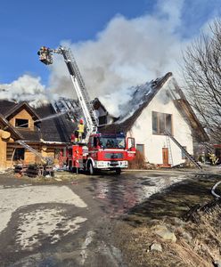 Pożar w Bieszczadach. Płonęła popularna restauracja