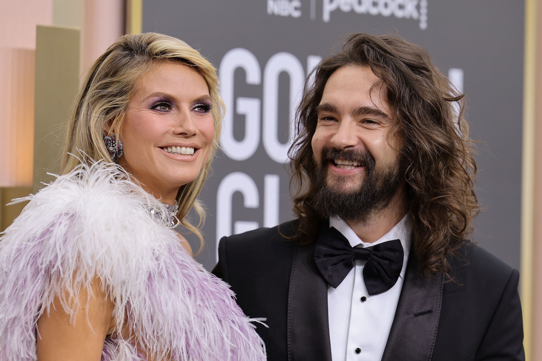 Heidi Klum i Tom Kaulitz razem na Złotych Globach. Piękni?