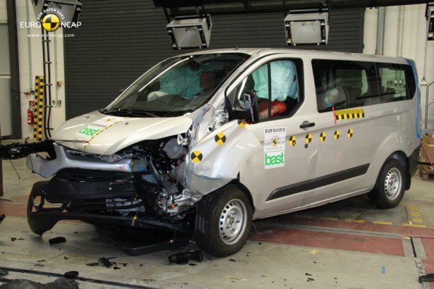 Nowe testy Euro NCAP - cztery duże vany rozbite