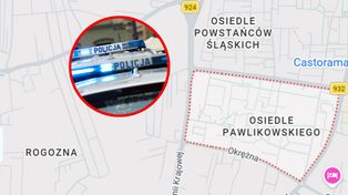 Strzały podczas policyjnej akcji w Żorach. Zatrzymano dwie osoby