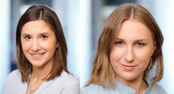 Ewa Geresz i Izabela Skrzypek w zespole Grayling