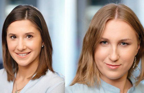 Ewa Geresz i Izabela Skrzypek w zespole Grayling