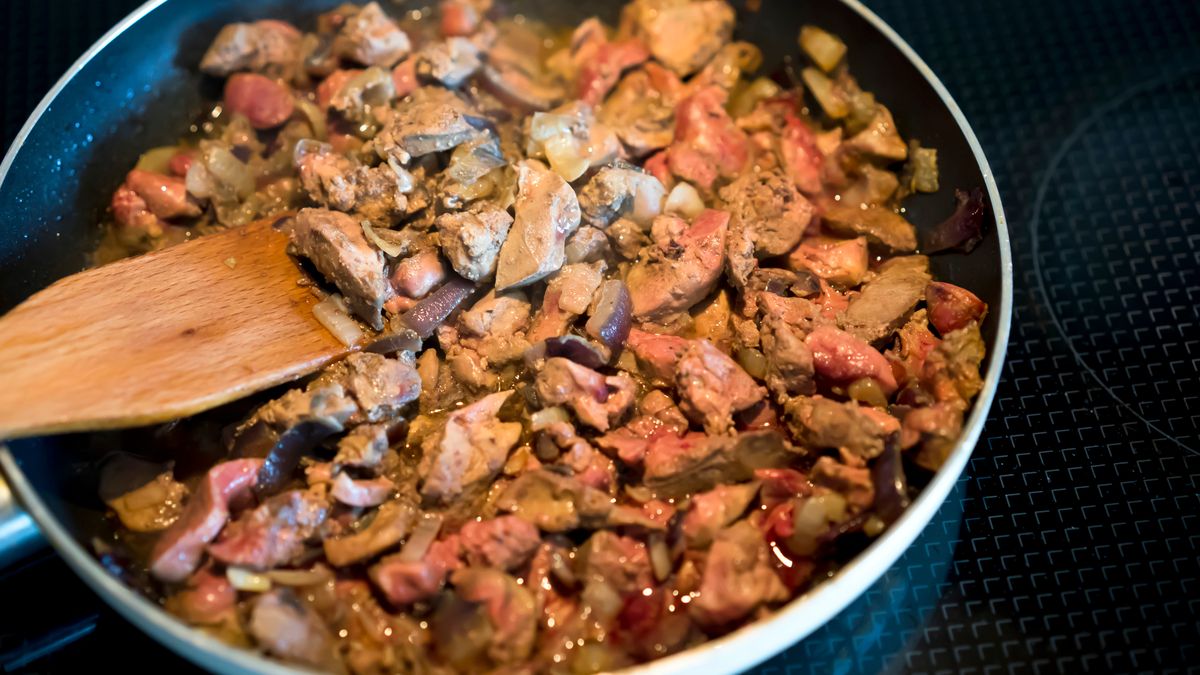 Smażenie wątróbki