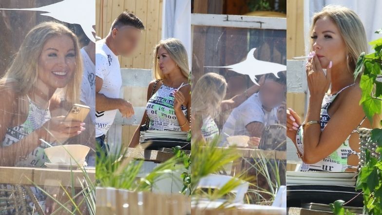 Roksana Gąska randkuje z nowym ukochanym w sopockim lokalu