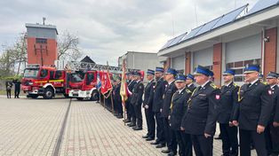 Uroczyste obchody Dnia Strażaka w Płocku. Wręczono odznaczenia i awanse dla strażaków PSP