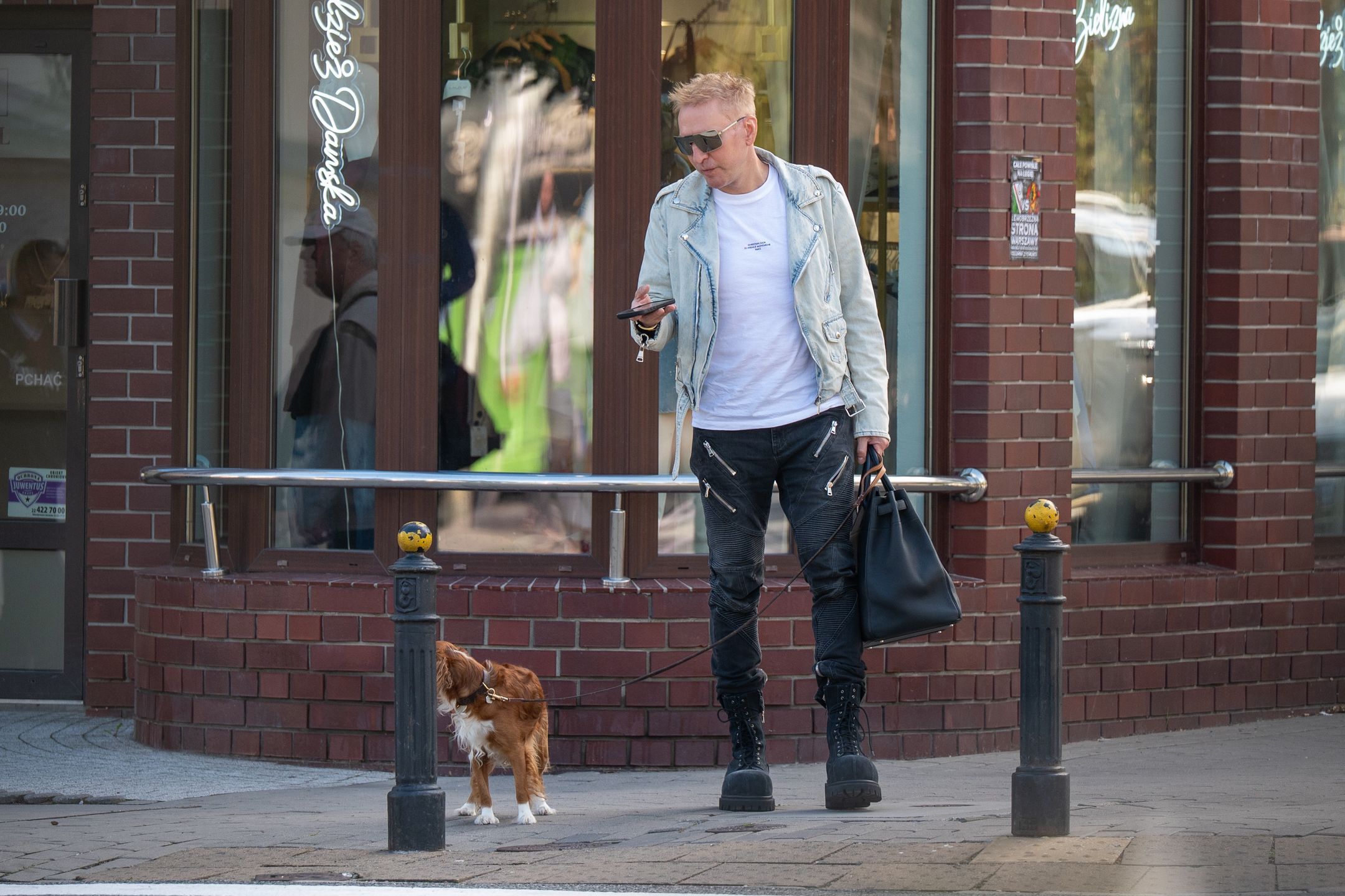 Krzysztof Gojdź przyłapany w Warszawie