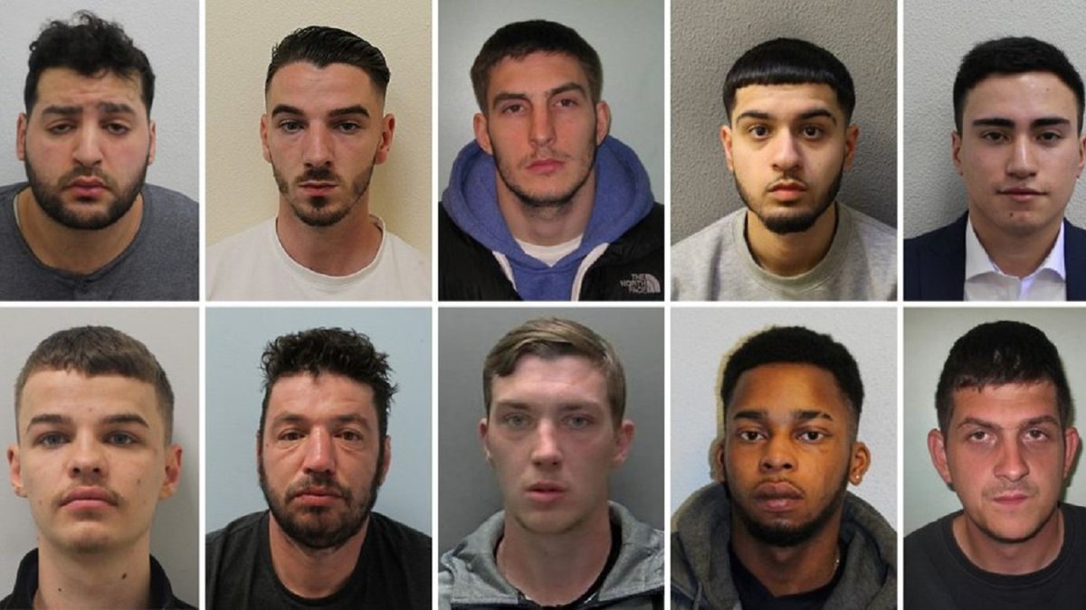 10 najbardziej poszukiwanych przestępców z Londynu