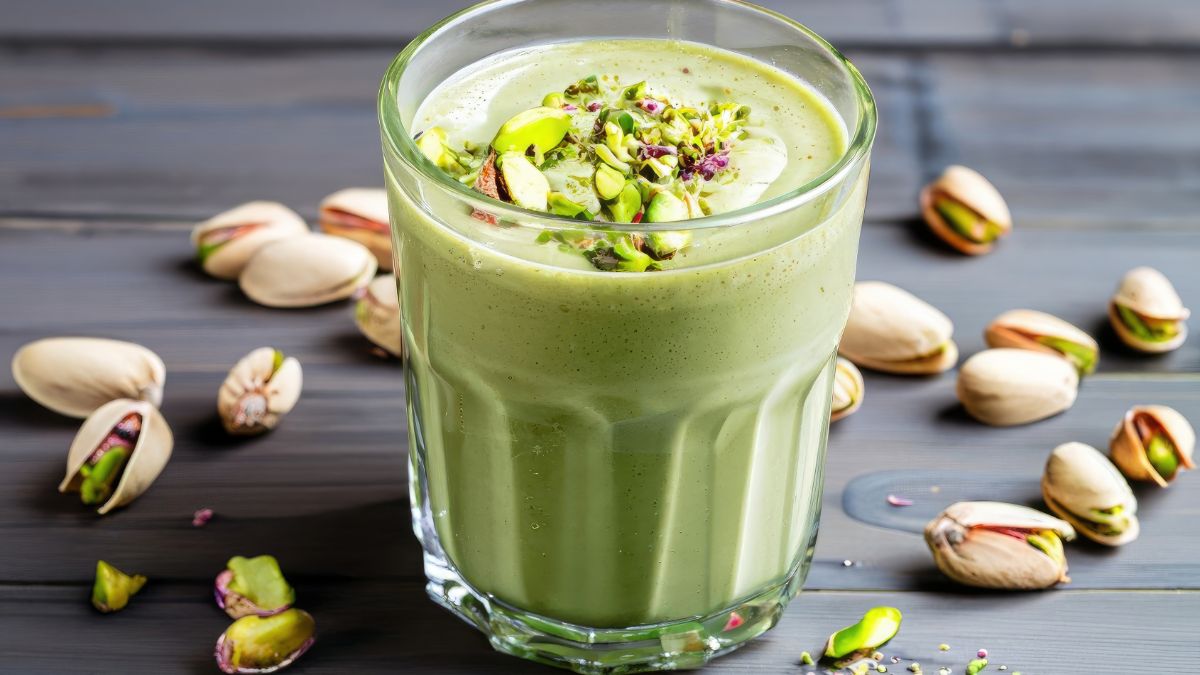Koktajl pistacjowy. 