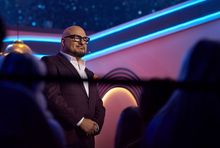 Zdjęcie z planu programu "Randka w ciemno" 