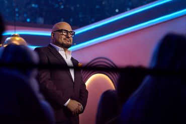 Zdjęcie z planu programu "Randka w ciemno" 