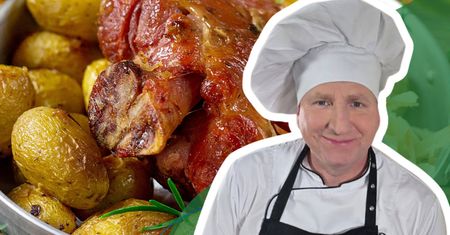 Golonka Remigiusza Rączki to hit. Mięso samo odchodzi od kości i rozpływa się w ustach