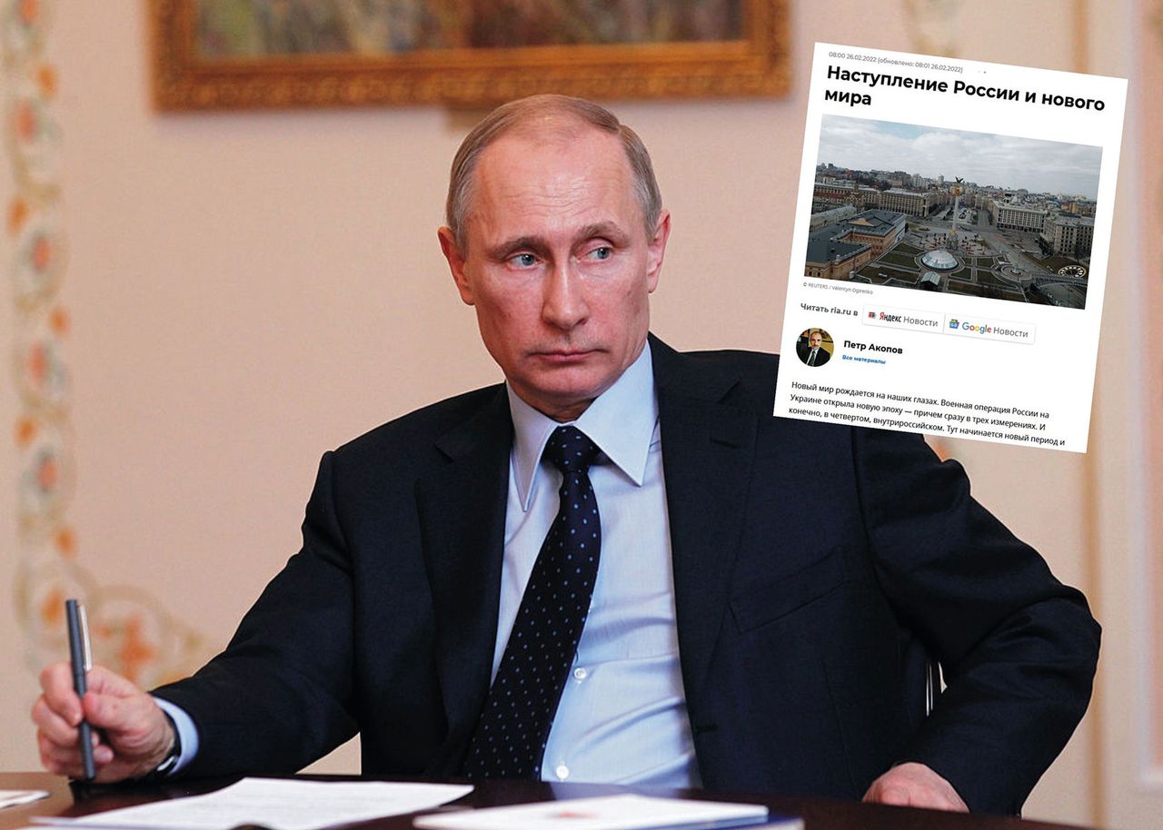Niezbity dowód na fiasko planu Putina. Wpadka rosyjskiej agencji