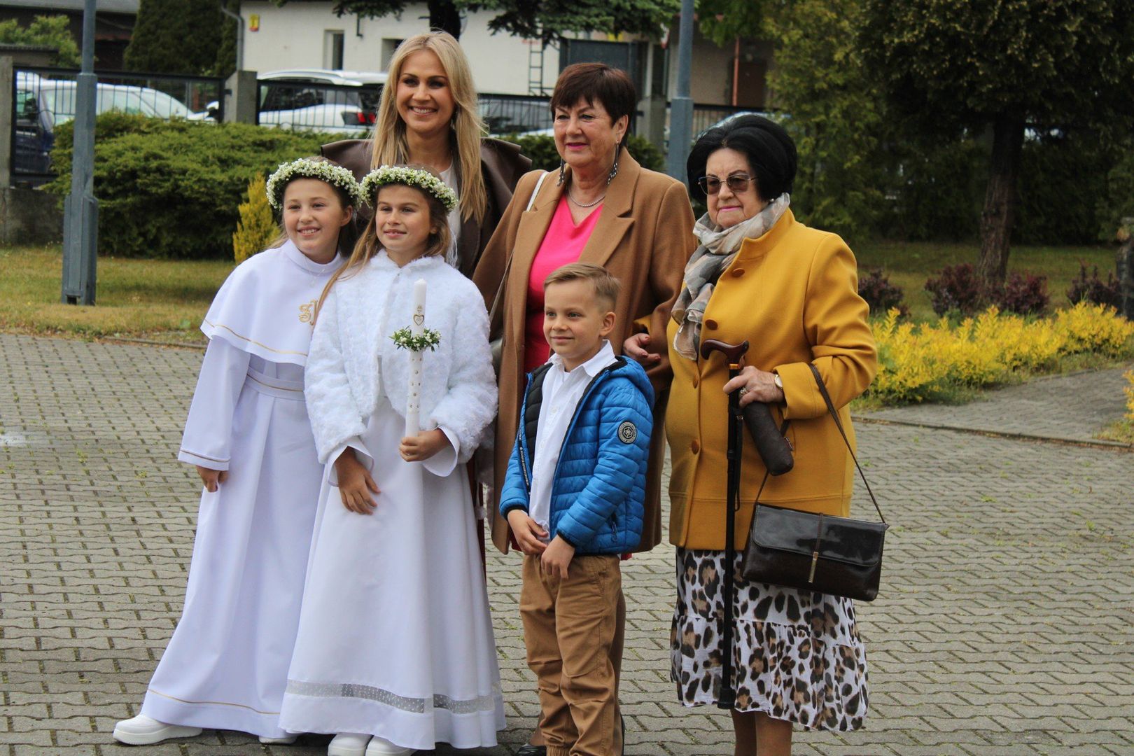 Pierwsza Komunia Święta na osiedlu Grunwaldzkim w Gnieźnie. Sakrament przyjęło 86 dzieci