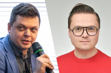 Tomasz Więcławski (od lewej) i Jakub Panek