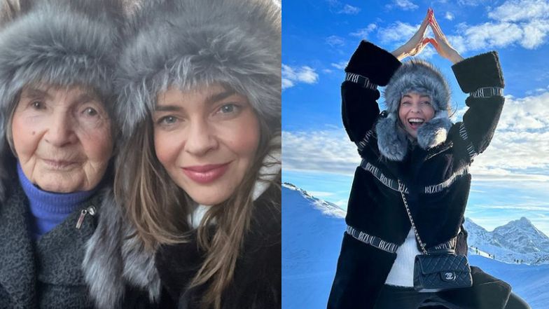 Edyta Herbuś w ogniu krytyki za botki na obcasie w górach