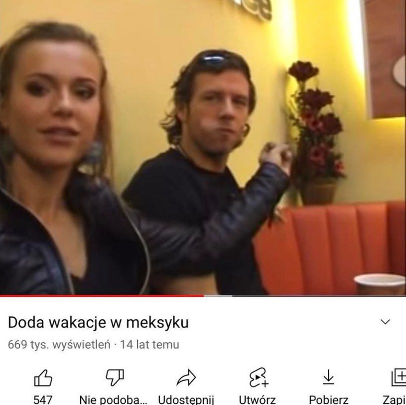 Screen z Youtube'a - Doda na wakacjach z Radkiem Majdanem