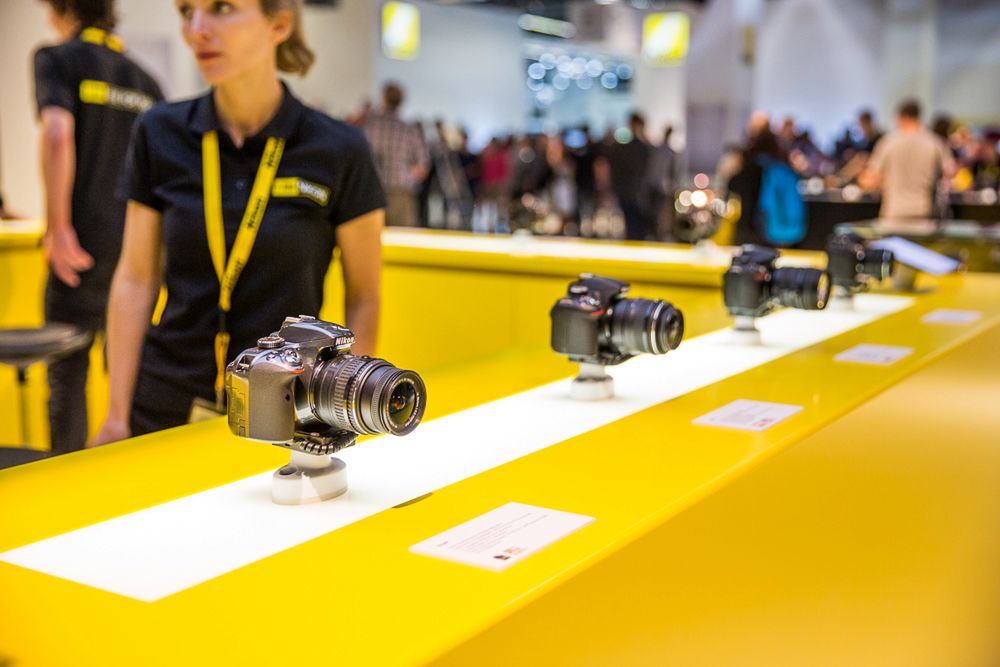 Stoisko firmy Nikon na Photokina 2014 2