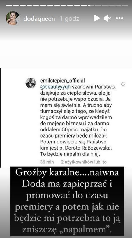 Doda ma konflikt z mężem