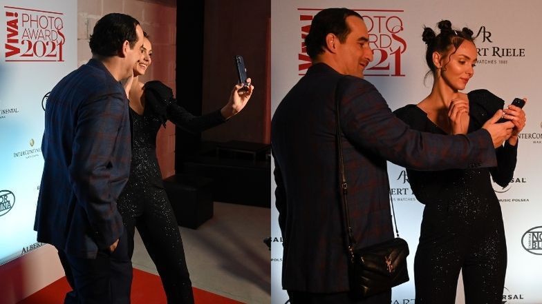 Misiek Koterski i Marcela Leszczak wymieniają czułości na randce