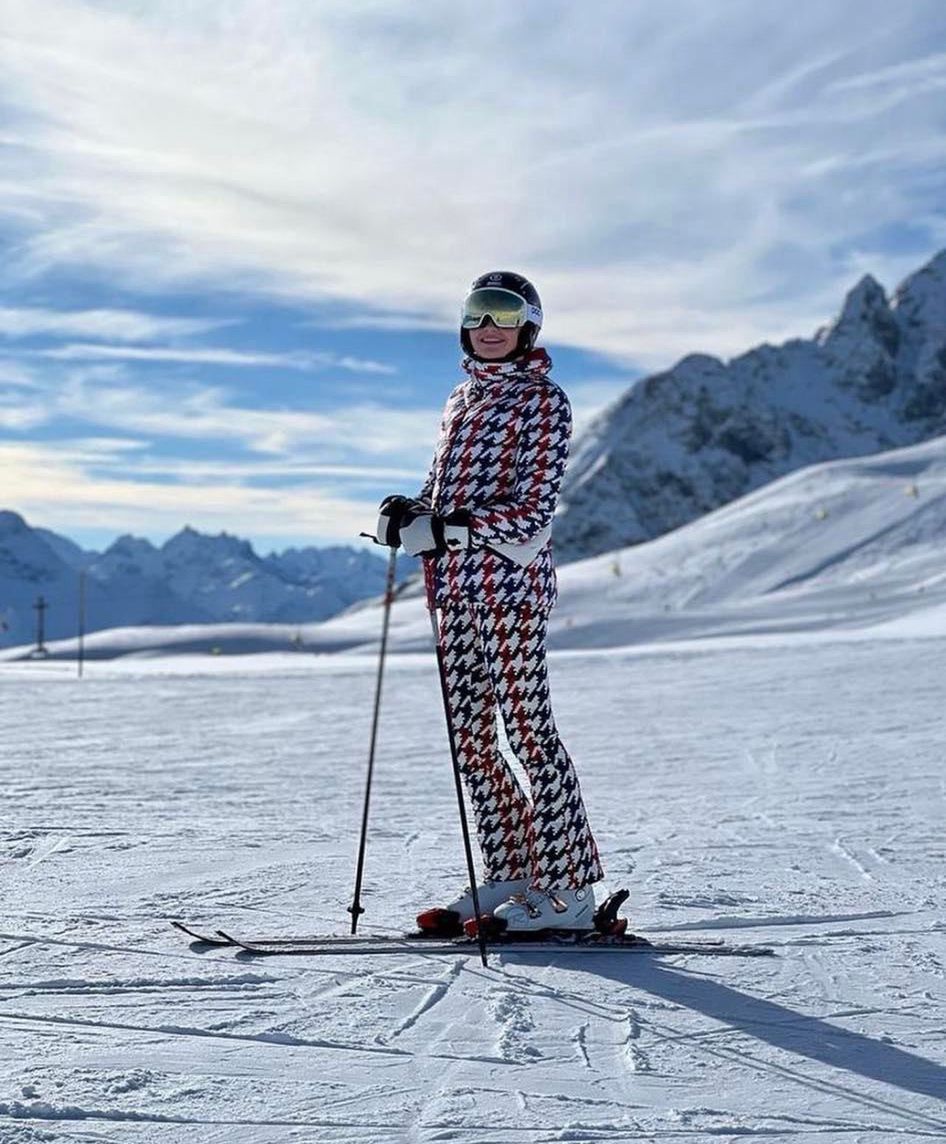 Małgorzata Kożuchowska w Alpach