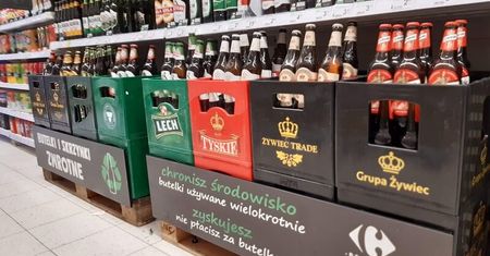 Zwróć butelki zwrotne po piwie bez paragonu i otrzymaj e-bon na zakupy