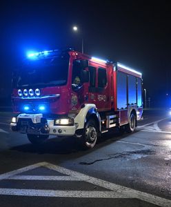 Pożar na targowisku. Ogień zajął pawilon