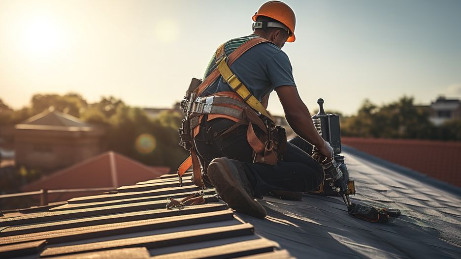 Back view of construction worker wearing safety uniform during working on roof structure of building on construction site.
roof, contractor, drill, roofer, worker, construction, electric, engineer, roof top, metal, industry, support, job, working, instrument, commercial, structure, helmet, occupation, profession, tiling, uniform, labor, builder, rooftop, scaffolding, drilling, architect, immigrant, renovation, safe, harness, roofing, hard hat, workman, covering, dangerous, layer, hardhat, routine, busy, construction worker, build, risk, fitter, equipment, sunset, house, roof, contractor, drill, roofer, worker, construction, electric, engineer, roof top, metal, industry, support, job, working, instrument, commercial, structure, helmet, occupation, profession, tiling, uniform, labor, builder, rooftop, scaffolding, drilling, architect, immigrant, renovation, safe, harness, roofing, hard hat, workman, covering, dangerous, layer, hardhat, routine, busy, construction worker, build, risk, fitter, equipment, sunset, house