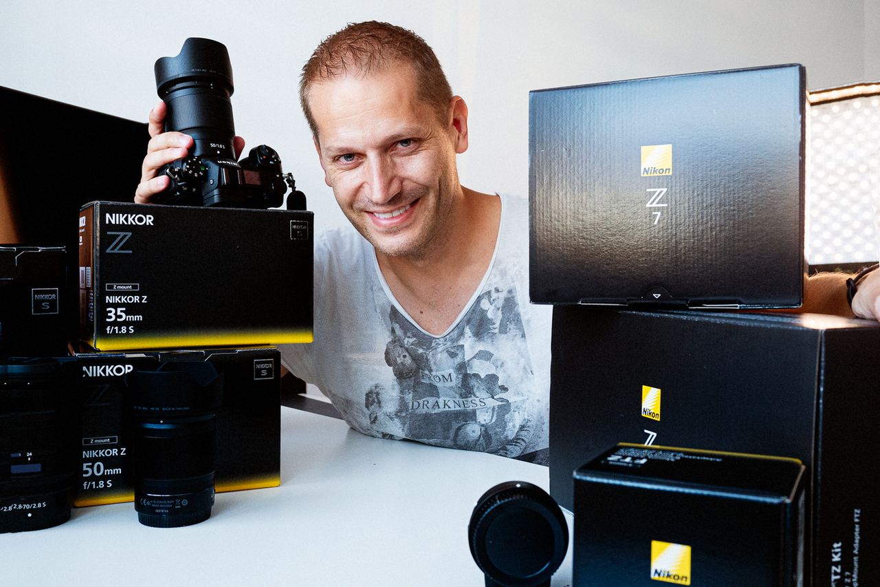 Nikon Z7 i obiektywy - unboxing, czyli co w pudełkach?
