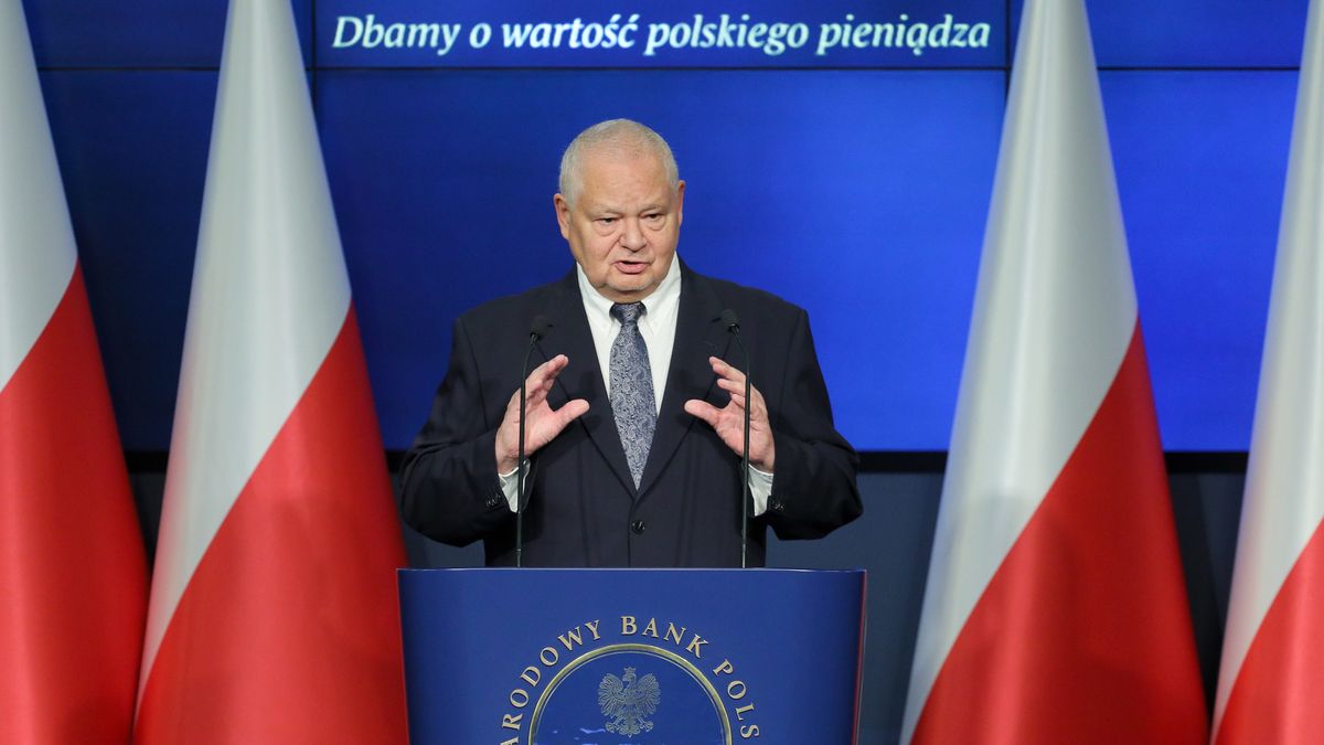 Prezes NBP Adam Glapiński