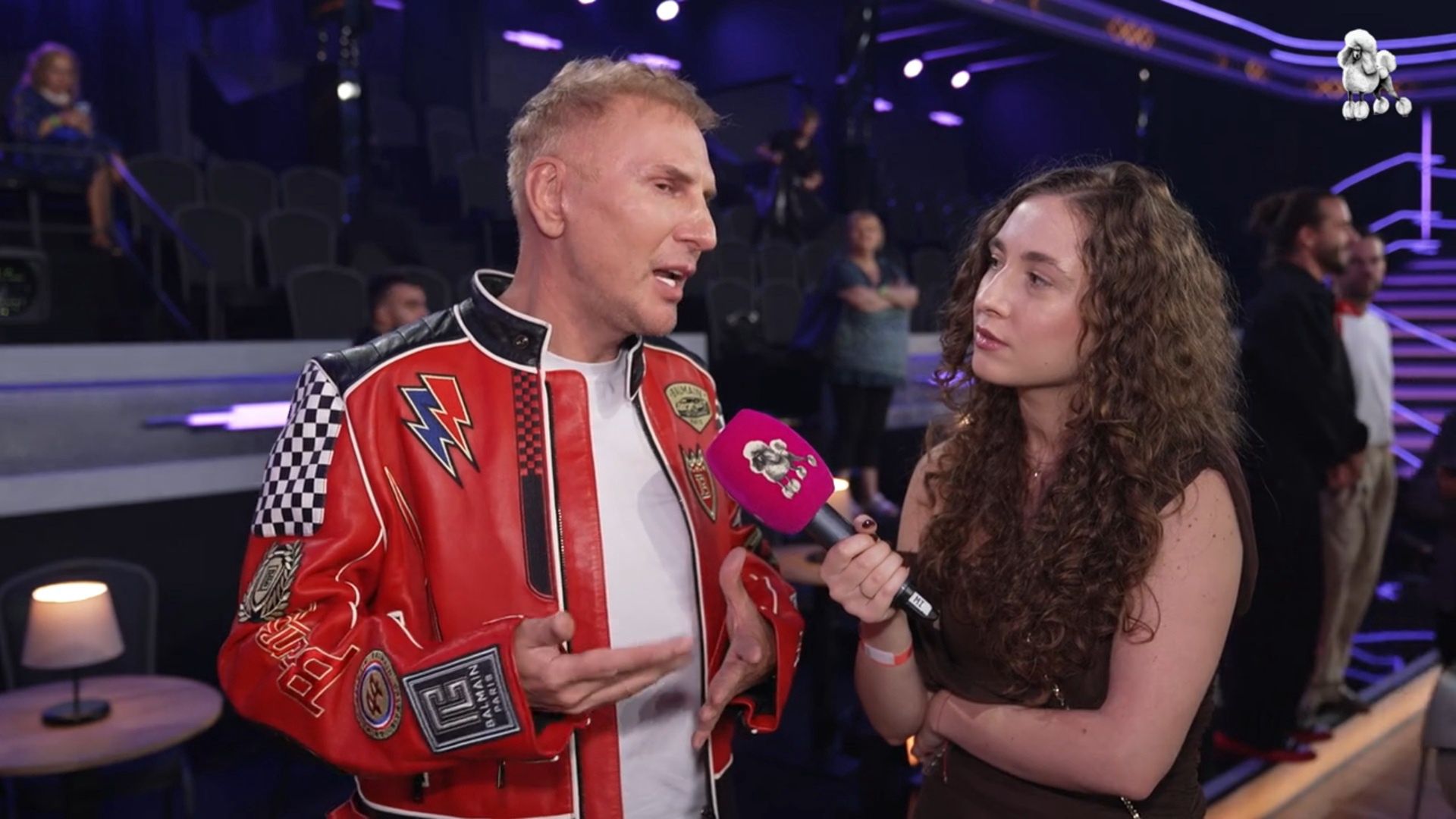 Krzysztof Gojdź na widowni "Tańca z Gwiazdami"