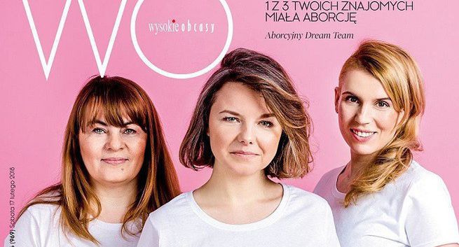 „Wysokie Obcasy” tłumaczą hasło „Aborcja jest OK”, krytykują je także dziennikarze „Gazety Wyborczej”