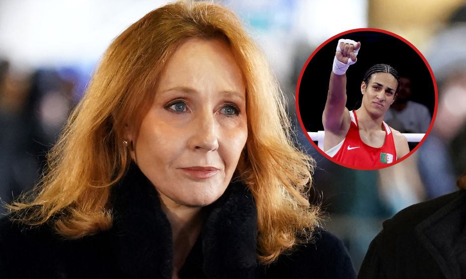 J.K. Rowling spoke out about Imane Khelif. She called her a "cheat."