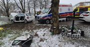 Zderzenie trzech pojazdów na ul. Zemborzyckiej w Lublinie