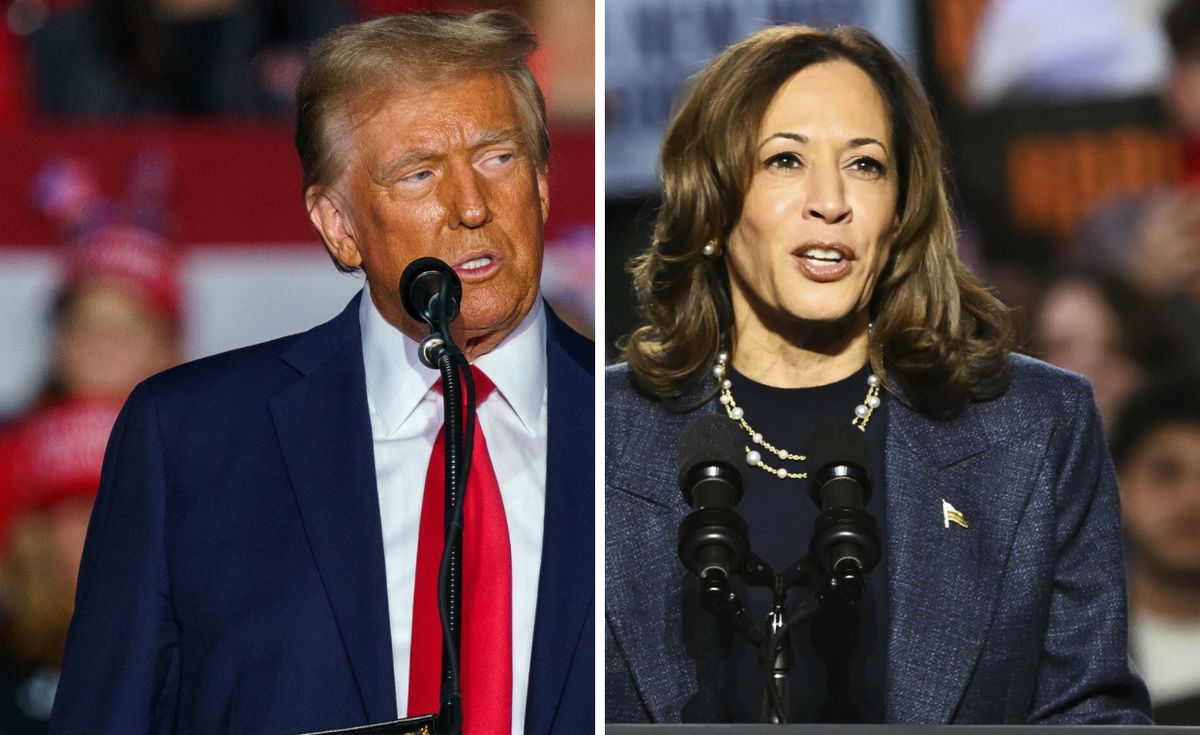 Donald Trump, Kamala Harris, usa, wybory prezydenckie w usa Harris czy Trump? Opublikowano ostatni sondaż przed wyborami w USA