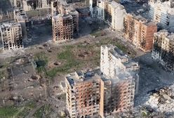 Bachmut z lotu ptaka. Przerażające nagranie z drona