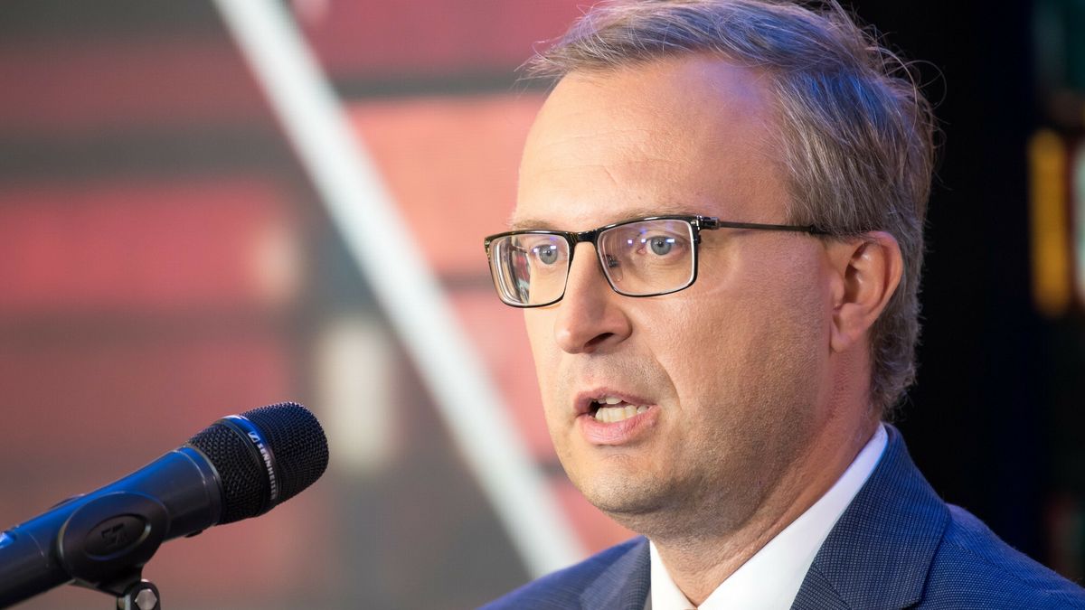 Wizyta premiera Mateusza Morawieckiego w Porcie Gda?skim26.07.2021 Gdansk Port Polnocny Konferencja premiera Mateusza Morawieckiego w sprawie rozbudowy portu o nowe terminale glebokowodne    Fot. Wojciech Strozyk/REPORTERN/z: Pawel Borys Polski Fundusz Rozwoju PFRWojciech Strozyk/REPORTER