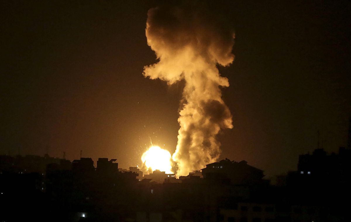 Izrael wystrzelił rakiety. Uderzyli w Strefę Gazy 