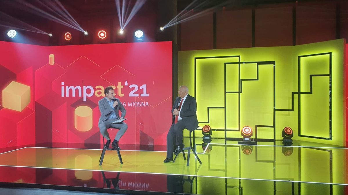 Impact'21. Minister finansów Tadeusz Kościński przedstawia plany rządu na najbliższe lata.