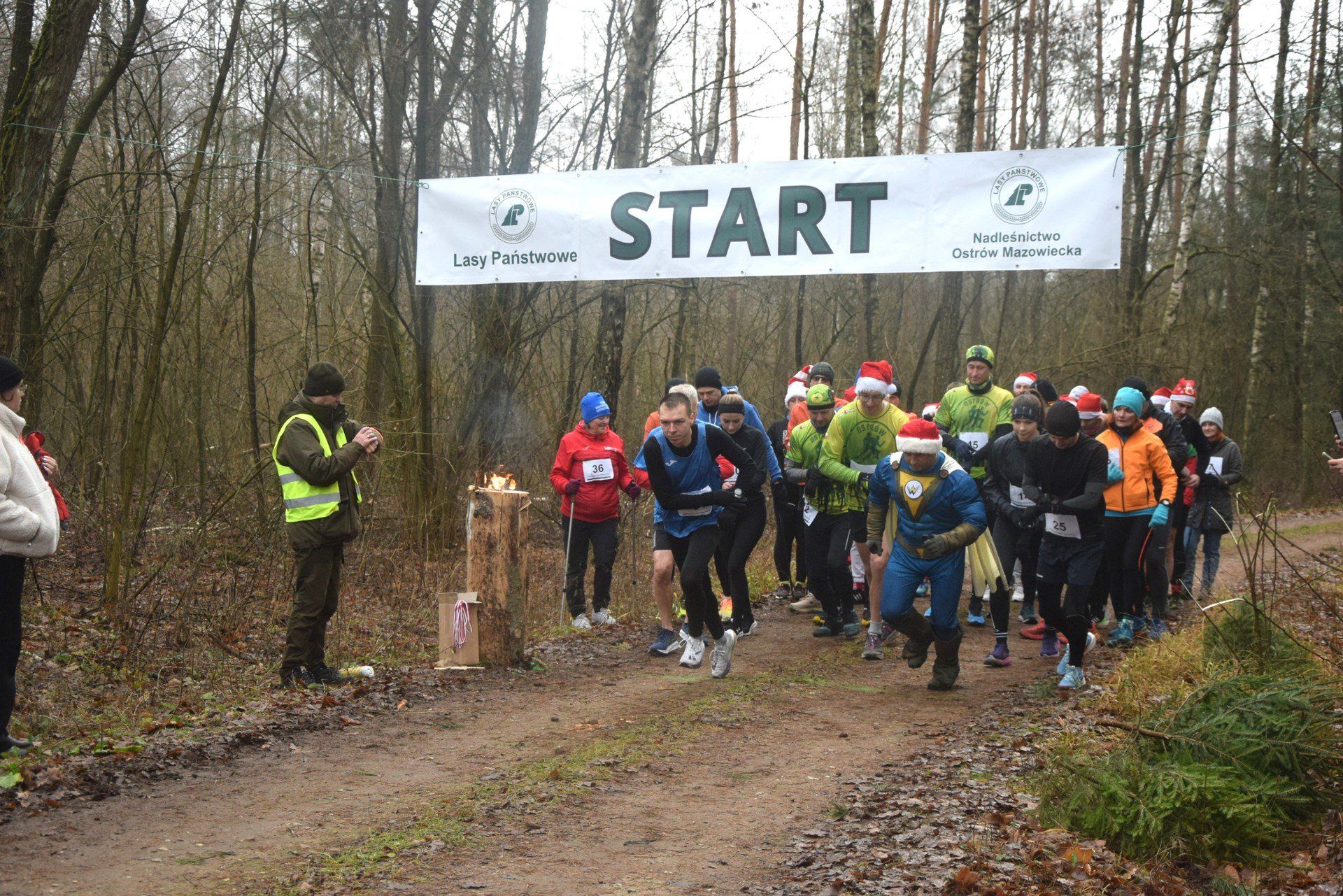 Bieg po choinkę w Orle