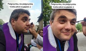 Ksiądz z TikToka ruszył na Jasną Górę. Nagrał nietypowy film